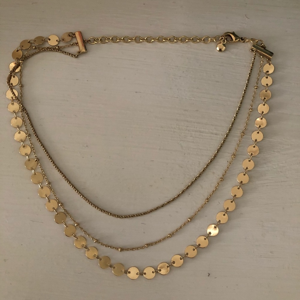 Layered necklace